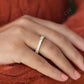 1.10CT Baguette and Princess Cut Natural Diamond Wedding Band  customdiamjewel   