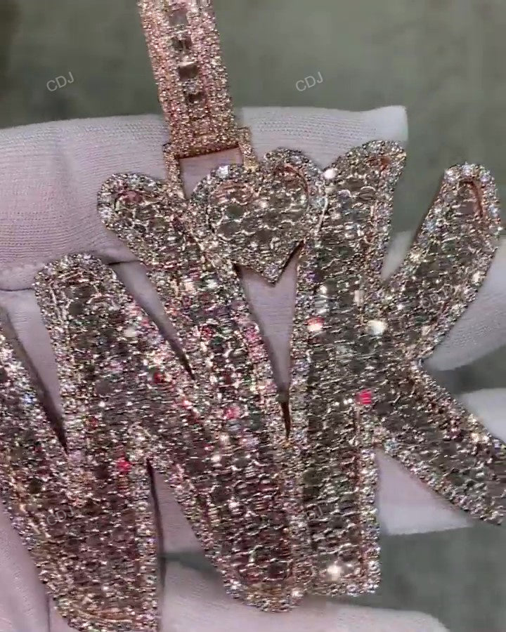 Super Quality VVS Diamond Pendant For Mens hip hop jewelry CustomDiamJewel