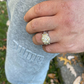 Iced Diamond Solitaire Compass Star Ring  customdiamjewel   