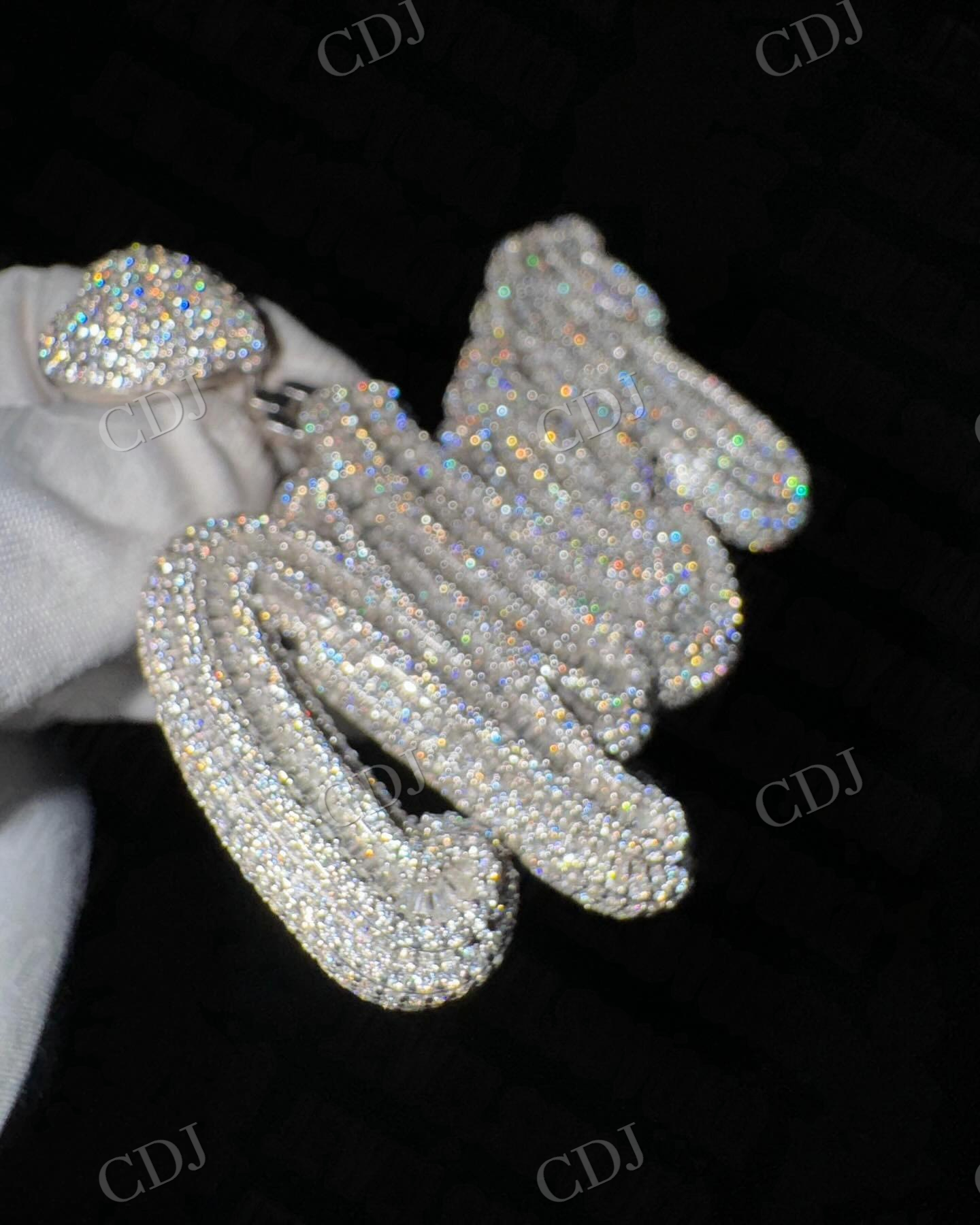 Hip Hop Sterling Silver Moissanite Diamond Custom Pendant hip hop jewelry customdiamjewel   