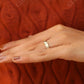 0.05CT Round Cut Natural Diamond Vintage Celestial Wedding Band  customdiamjewel   