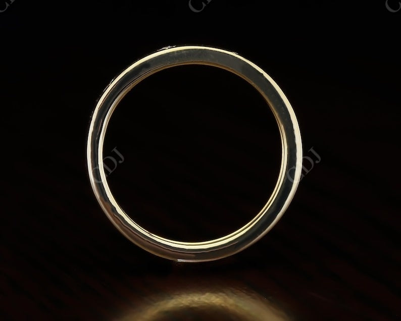 0.05CT Round Cut Natural Diamond Vintage Celestial Wedding Band  customdiamjewel   