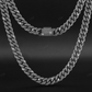 12mm VVS Black Diamond S925 Silver Cuban Link Chain hip hop jewelry CustomDiamJewel