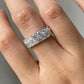Lab Grown Diamond Round Cut Thick Band