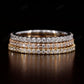 0.40CTW Full Eternity lab grown Wedding band  customdiamjewel   