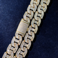 17MM Baguette Diamond Mariner Link Chain hip hop jewelry CustomDiamJewel