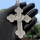 Fully Iced Out VVS Moissanite Cross Hip Hop Diamond Pendant customdiamjewel