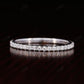 0.40CTW Full Eternity lab grown Wedding band  customdiamjewel 10KT White Gold VVS-EF