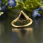 Black Kite Moissanite Diamond Ring customdiamjewel