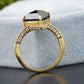 Black Kite Moissanite Diamond Ring customdiamjewel