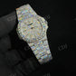 Full Iced Out Patek Philippe Moissanite Studded Hip Hop Watch hip hop jewelry customdiamjewel