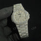 Full Iced Out Patek Philippe Moissanite Studded Hip Hop Watch hip hop jewelry customdiamjewel