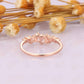 0.65CTW Marquise And Round Real Diamond Half Eternity Wedding Band  customdiamjewel   