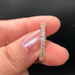 Vintage Lab Grown Diamond Stacking Band