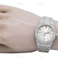 Custom Yellow Gold Plated Audemars Piguet Hip Hop Diamond Wrist Watch customdiamjewel