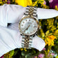 Ladies Rolex Two Tone Luxury Watch customdiamjewel