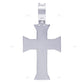 3.1 CTW Baguette Moissanite Cross Pendant hip hop jewelry CustomDiamJewel