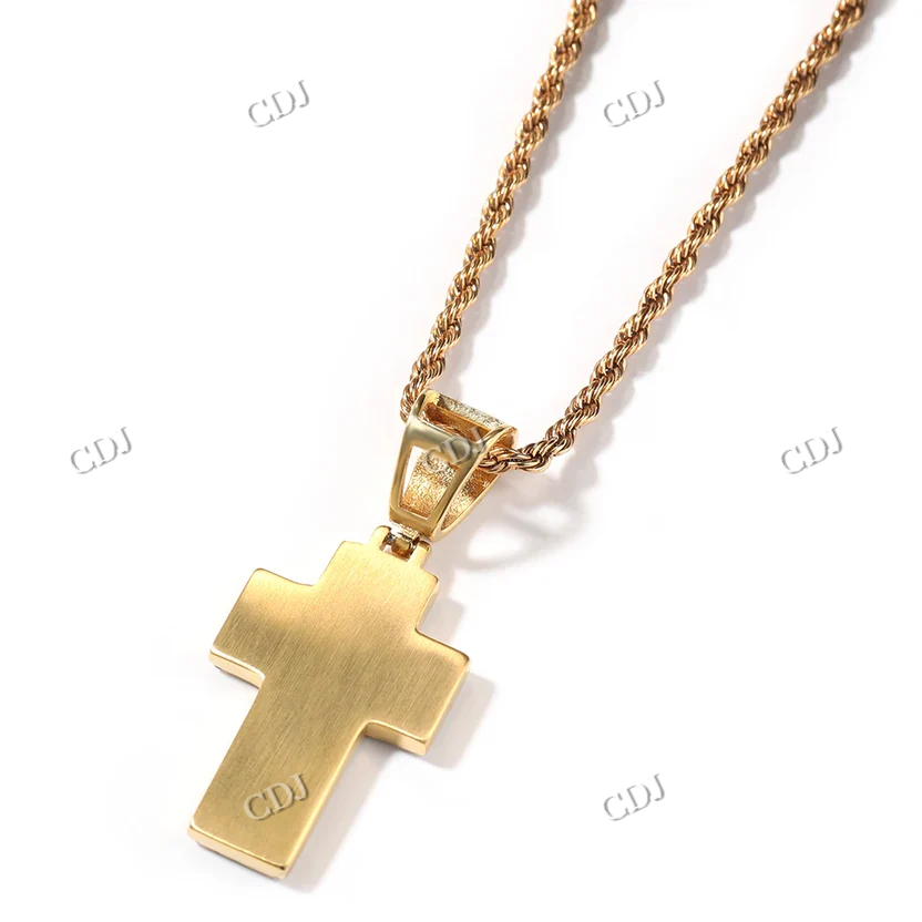 Premium Crist Cross Unisex Diamond Hip Hop Pendant hip hop jewelry CustomDiamJewel