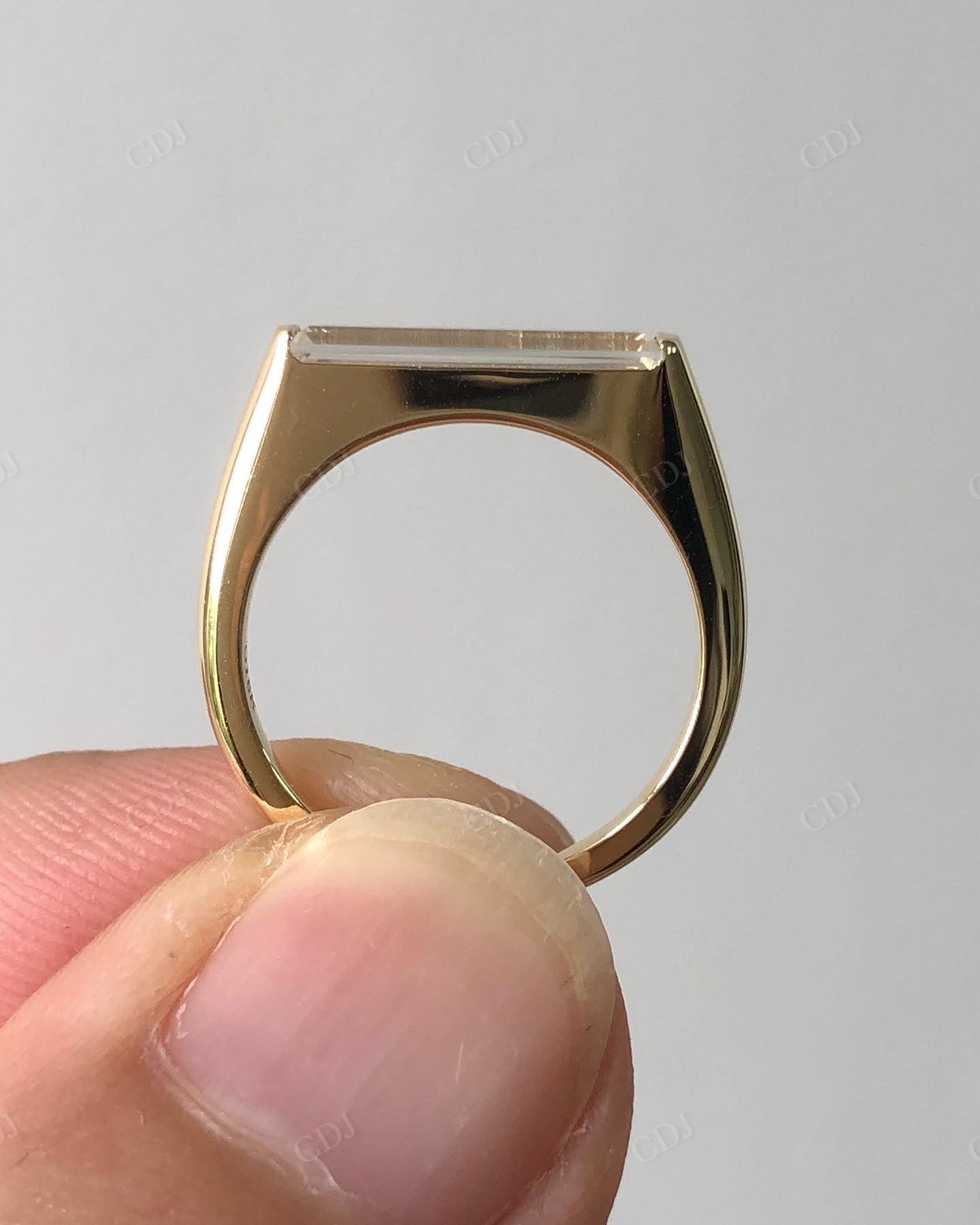 Lab Grown Diamond Baguette Cut Wedding Band