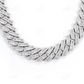 18MM Baguette Diamond Rapper Singer Cuban Link Chain hip hop jewelry customdiamjewel   