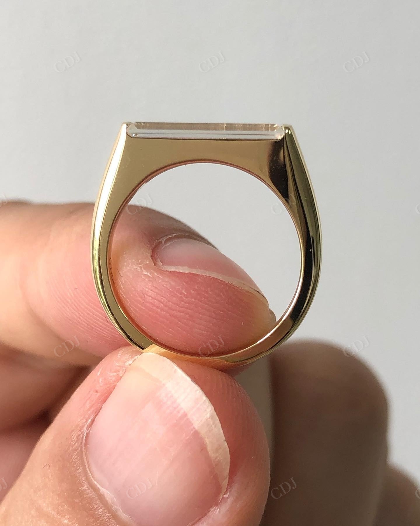 Lab Grown Diamond Baguette Cut Wedding Band