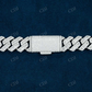 18MM Baguette Diamond Rapper Singer Cuban Link Chain hip hop jewelry customdiamjewel   