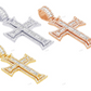 3.1 CTW Baguette Moissanite Cross Pendant hip hop jewelry CustomDiamJewel