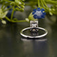 Emerald Lab-Grown Diamond Solitaire Ring customdiamjewel
