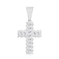 Cuban Chain Style Hip Hop Cross moissanite Pendant hip hop jewelry CustomDiamJewel