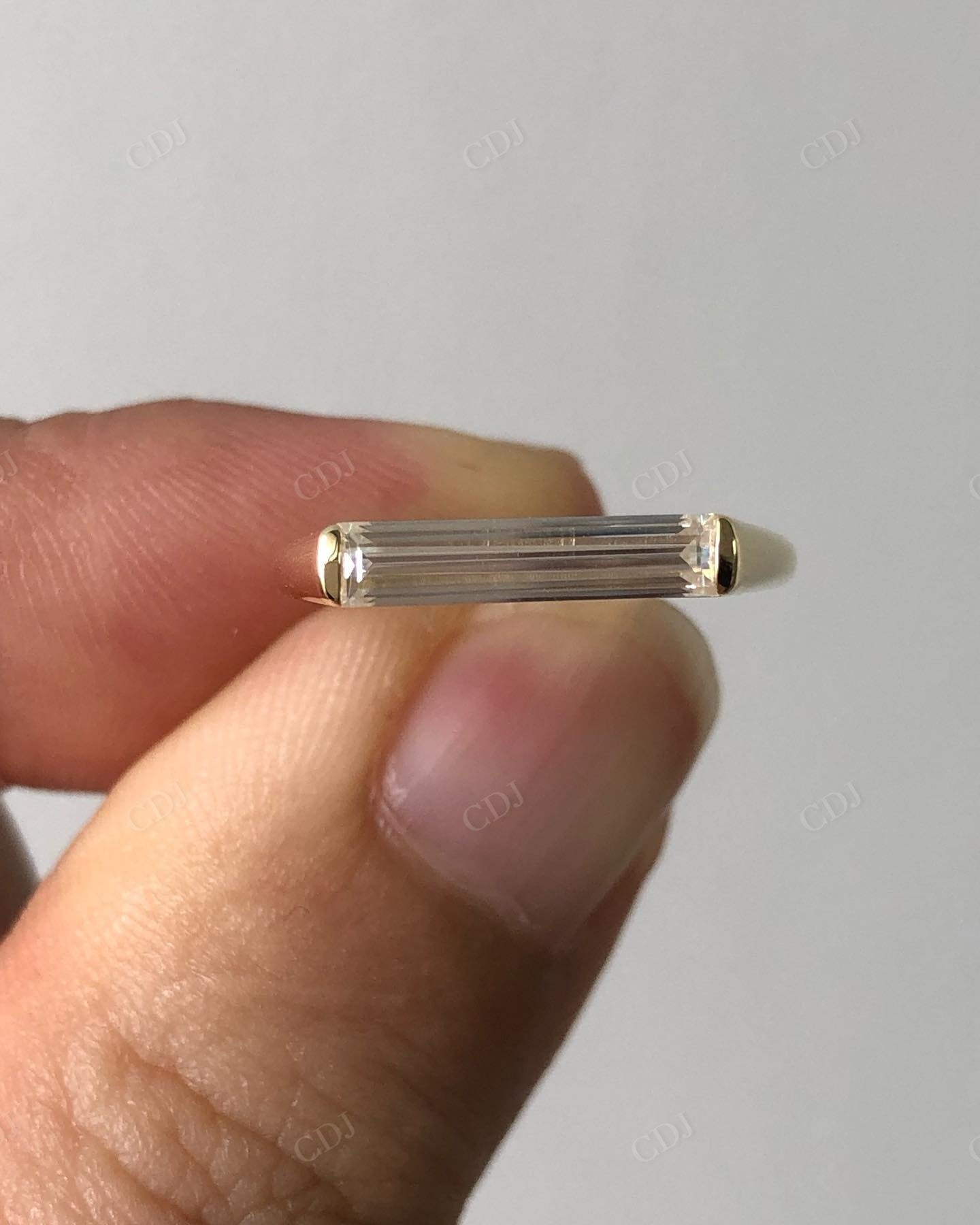 Lab Grown Diamond Baguette Cut Wedding Band