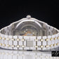 Elegant Look Arabian Style Two Tone Fully Automatic Moissanite Watch customdiamjewel