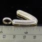1.4" 0.90 CT 10K Gold Natural Diamond Custom V Letter Pendant CustomDiamJewel
