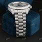 CVD Diamond Iced Out Rolex Watch For Rapper customdiamjewel