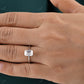 Emerald Lab-Grown Diamond Solitaire Ring customdiamjewel