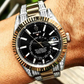 Rolex Sky Dweller Custom Moissanite Watch customdiamjewel