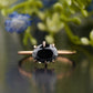 Oval Moissanite Diamond Rose Gold Ring