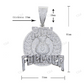 Rich Forever Letter Hip Hop Moissanite Diamond Pendant customdiamjewel