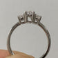 Baguette Three Stone Lab Grown Diamond Ring