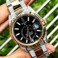 Rolex Sky Dweller Custom Moissanite Watch customdiamjewel