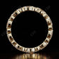 0.30CT Marquise & Round Natural Diamond Wedding Band  customdiamjewel   