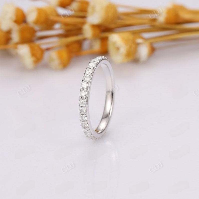 0.93CTW Round Natural Diamond Full Eternity Wedding Band  customdiamjewel   