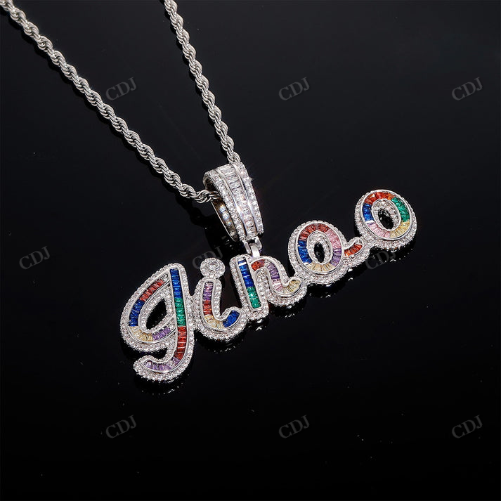 Customization Name Hip Hop Diamond Pendant For Men customdiamjewel