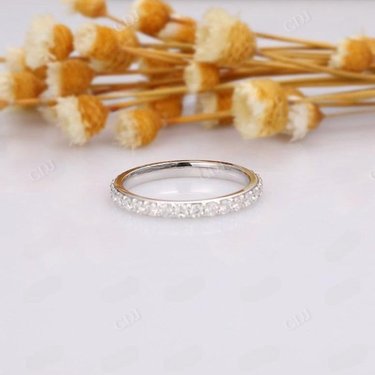 0.93CTW Round Natural Diamond Full Eternity Wedding Band  customdiamjewel   