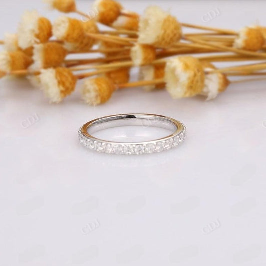 0.93CTW Round Natural Diamond Full Eternity Wedding Band  customdiamjewel   