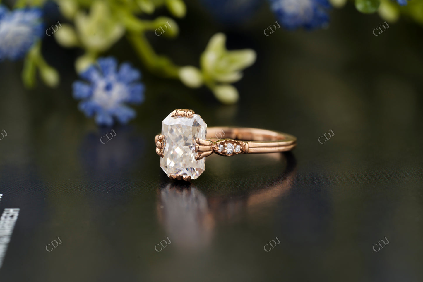 Lab-Grown Diamond Rose Gold Ring