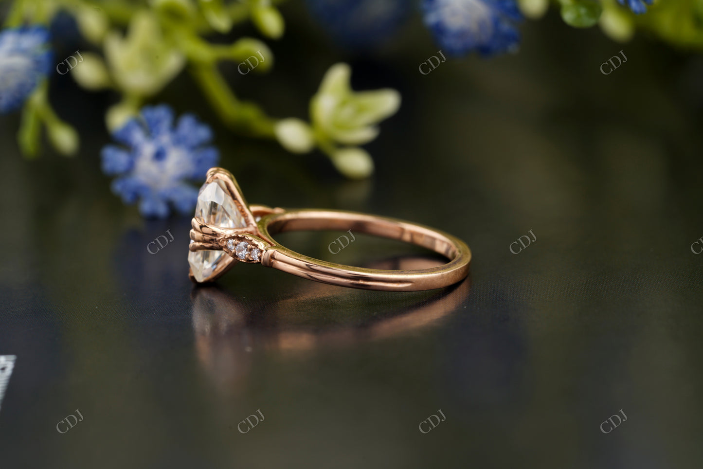 Lab-Grown Diamond Rose Gold Ring