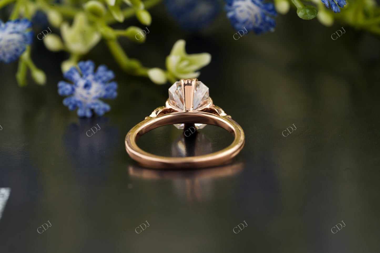 Lab-Grown Diamond Rose Gold Ring