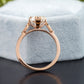 Lab-Grown Diamond Rose Gold Ring