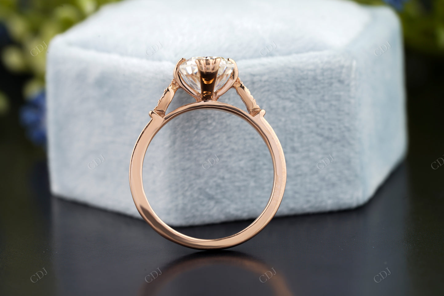 Lab-Grown Diamond Rose Gold Ring