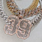 Good Quality Two Tone Lab Grown Diamond Necklace hip hop jewelry customdiamjewel   